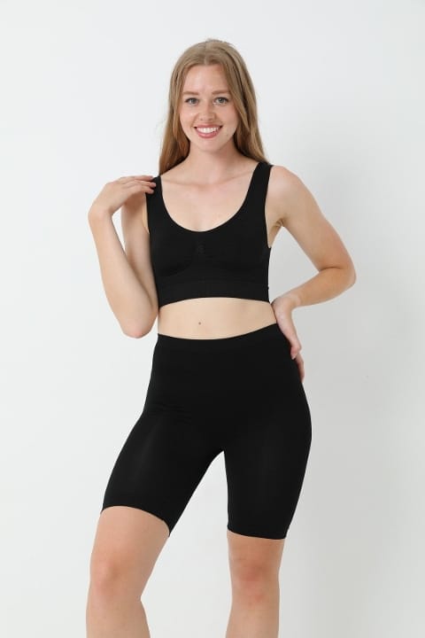 Dikişsiz Yüksek Bel Kadın Boxer FormActive 1410