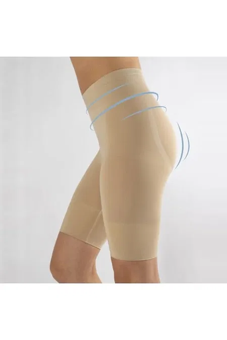 Dikişsiz Yüksek Bel Kadın Boxer FormActive 1410 - Ten