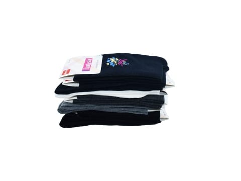 Pamuklu Düşük Denye Kadın Soket Çorap Şirin 0640 - Asorti