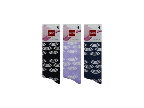 Düşük Denye Renkli Kadın Külotlu Çorap Şirin 4000 - Asorti