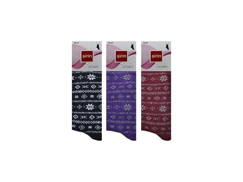 Düşük Denye Kadın Külotlu Çorap 12'li Şirin 4000 - 2