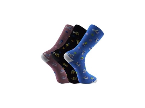 Desenli Düşük Denye Kadın Külotlu Çorap Şirin 4000 - Asorti