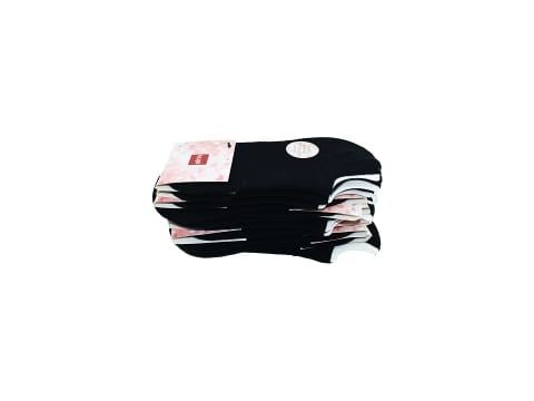 Şirin Dikişsiz Penye Kadın Sneakers Çorap Somon Şirin 4027 - Görsel 4