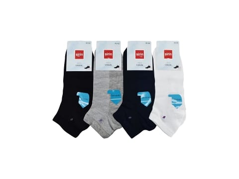 Pamuklu Ter Emici Erkek Patik Çorap Seti Şirin 7010 - 2