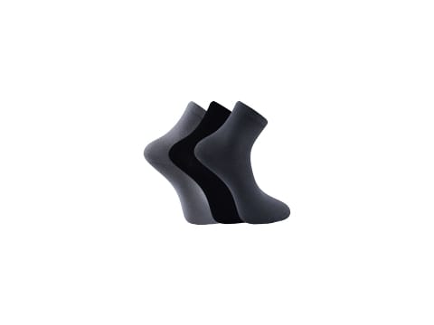 Dikişsiz Pamuklu Yarım Konç Patik Çorap Seti Şirin 7036 - Asorti