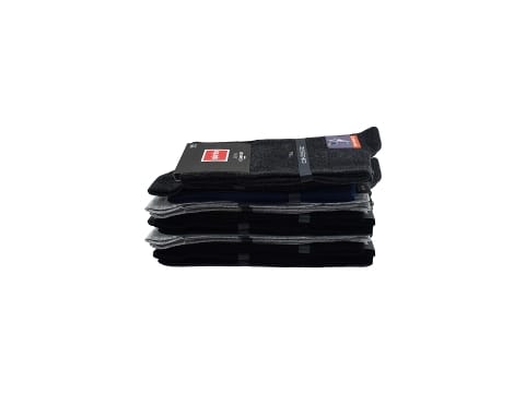 Dikişsiz Ter Emici Erkek Soket Çorap 12'li Şirin 7280 - Asorti