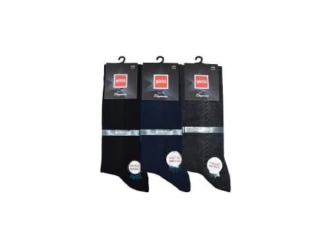 Dikişsiz Ter Emici Erkek Soket Çorap Şirin 7350 - Asorti
