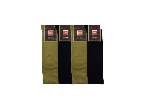 Pamuklu Ter Emici 12'li Asker Çorabı Şirin 7400 - Haki
