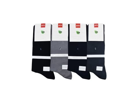 Dikişsiz Pamuklu Yazlık Erkek Çorap Seti Şirin 7830 - 2