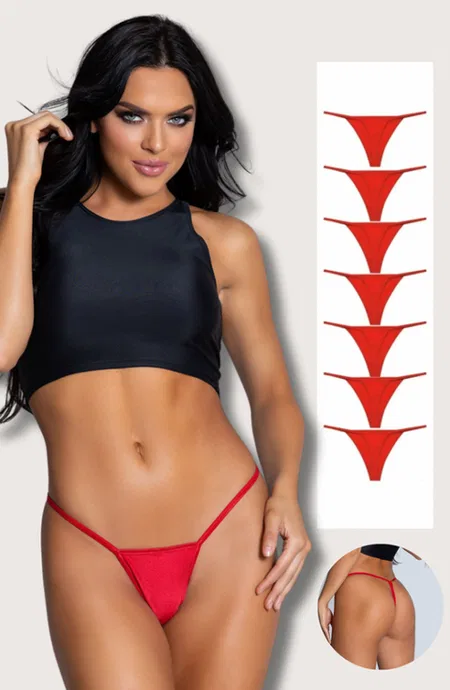 Şeffaf Dantel Tek Parça Body Venlisa 6700 - Kırmızı