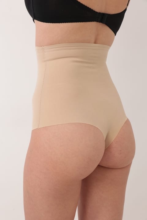 Lazer Kesim Dikişsiz Korse String Tanga Sistina 734