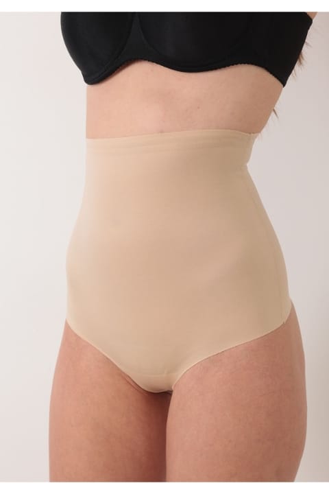 Lazer Kesim Dikişsiz Korse String Tanga Sistina 734 - Ten