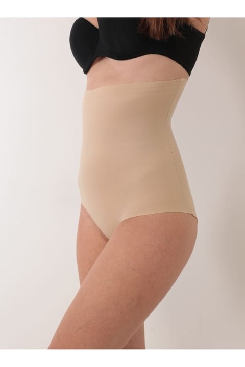 Yüksek Bel Lazer Kesim Kadın Korse Sistina 732 - Ten