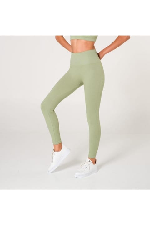Dikişsiz Yüksek Bel Toparlayıcı Tayt FormActive 1550 - Yeşil