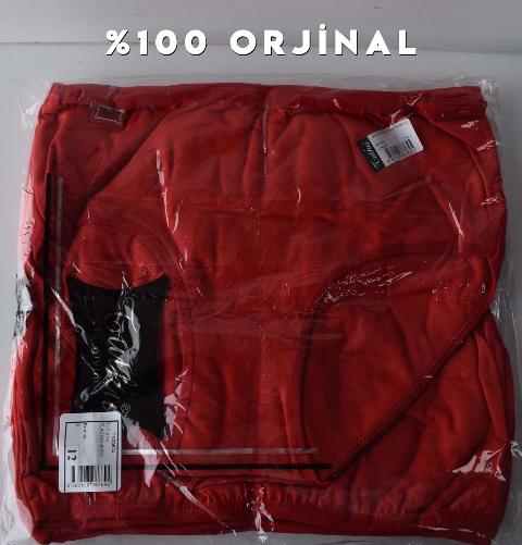 Yüksek Bel Destekli Bato Külot 12'li Tutku 0925 - Kırmızı