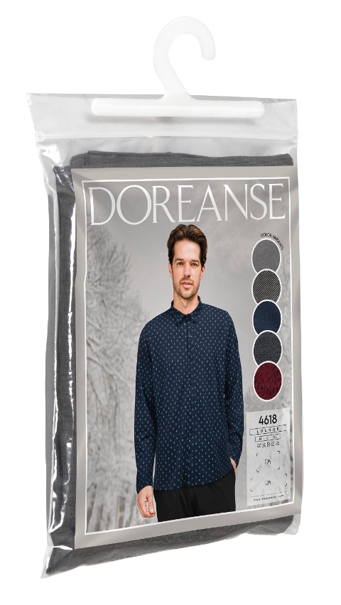 Uzun Kollu Desenli Atlet Doreanse 4618 - Lacivert