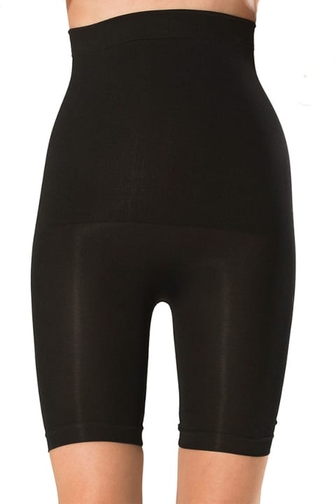 Uzun Paçalı Yüksek Bel Kadın Korse Bel ve Karın Destekli FormActive 1020 - Siyah