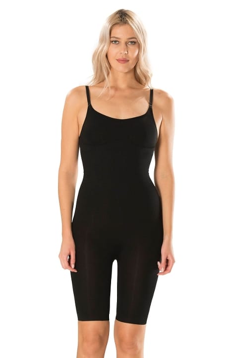 Tam Boy Dikişsiz Vücut Şekillendirici Korse FormActive 1060 - Siyah