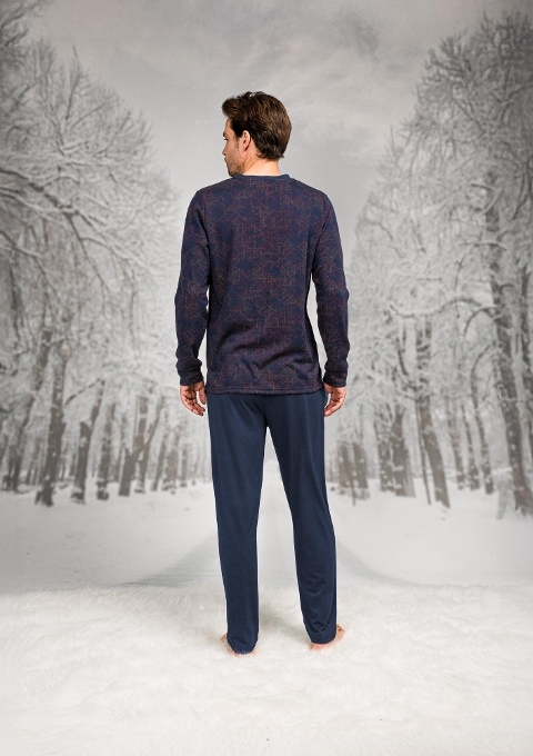 Düğmeli Cepli Uzun Kollu Pijama Takımı Doreanse 26K4599 - 2