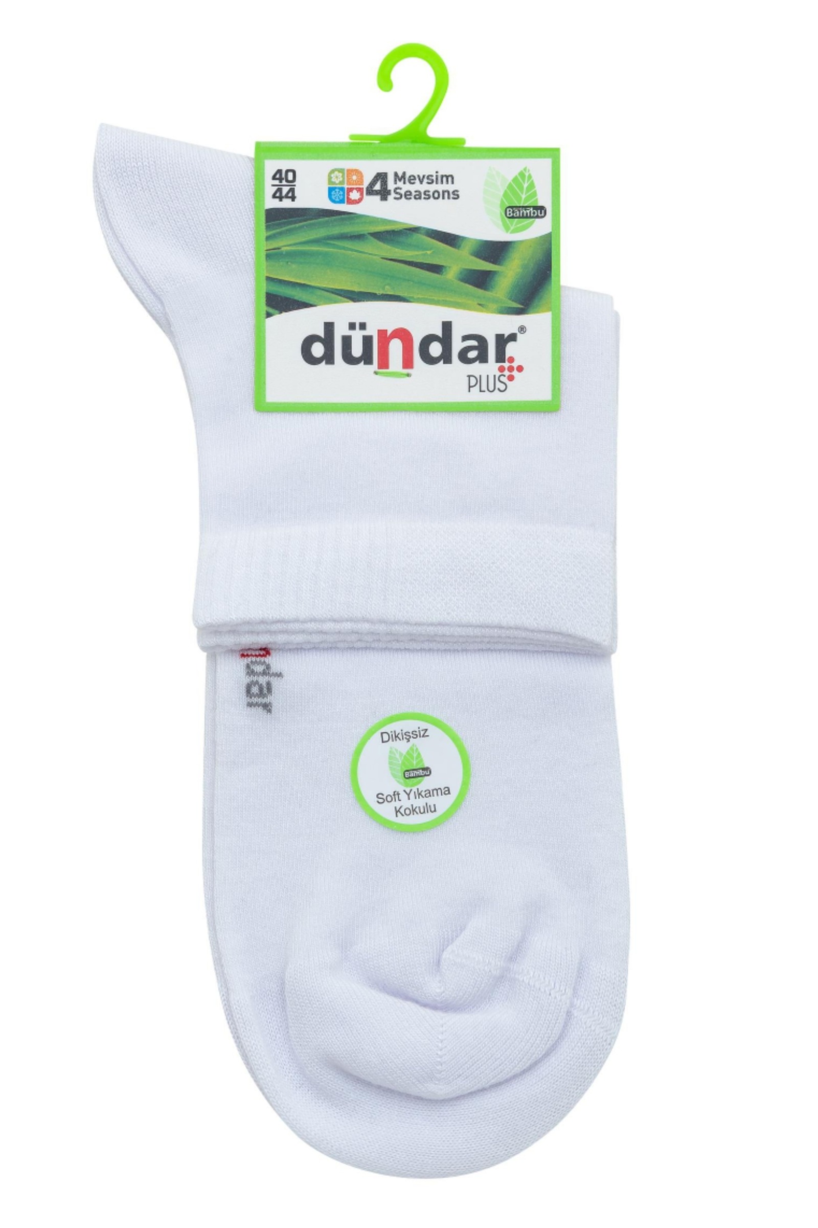 4 Mevsim 12'li Erkek Bambu Konç 40-44 Dündar 4131_1 - Asorti