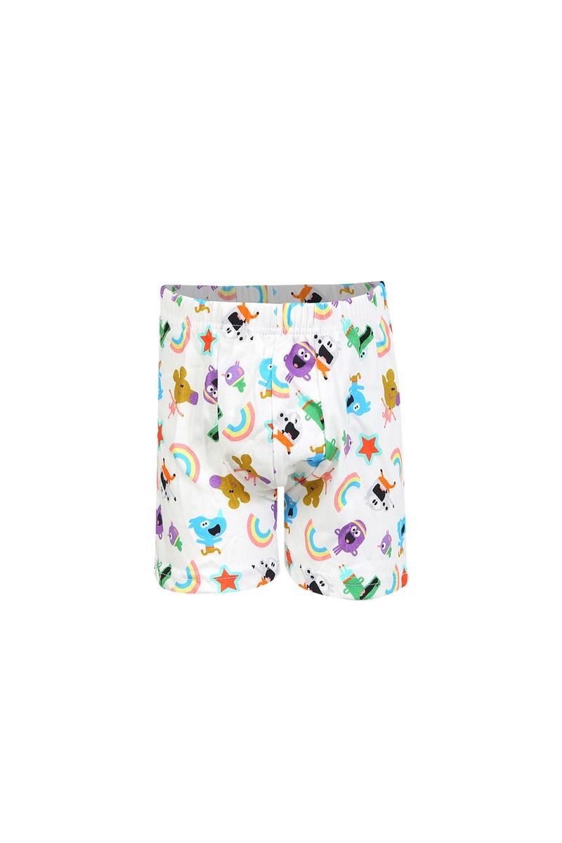 Erkek Çocuk 3lü Beyaz Boxer Akbeniz C003 - Beyaz