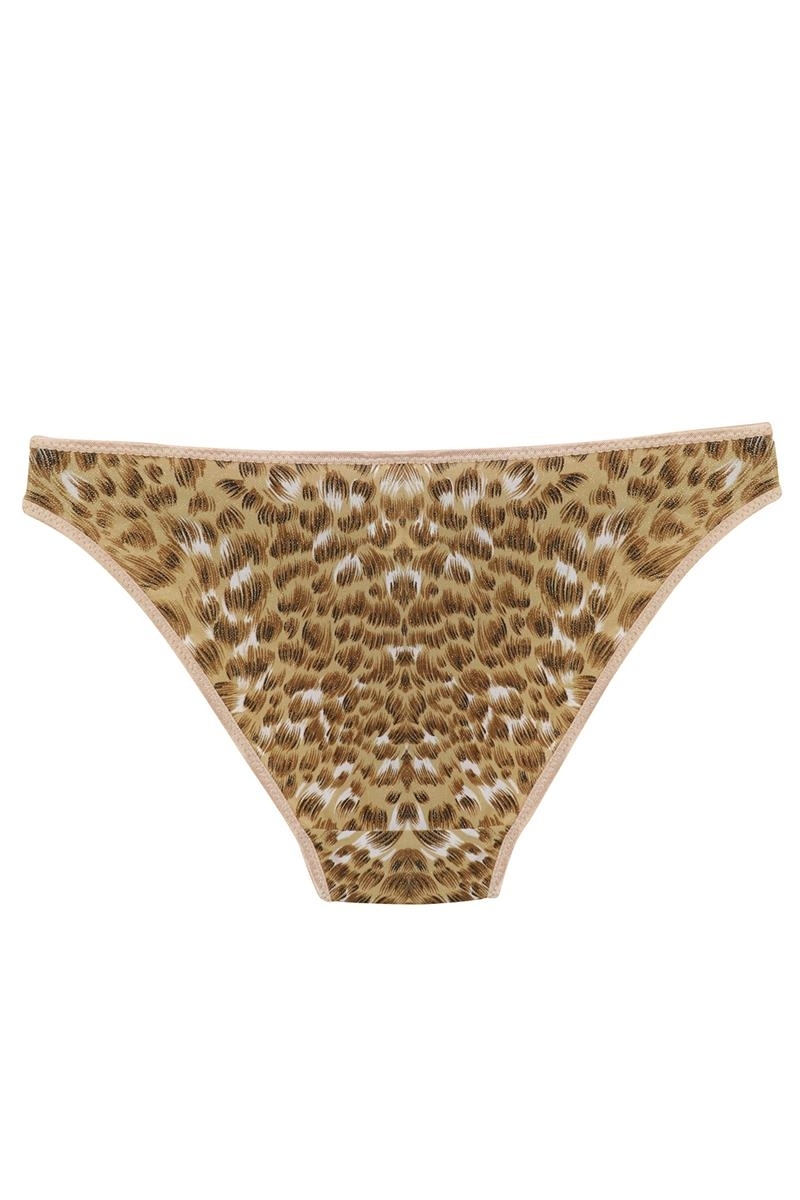 Akbeniz Akbeniz Kadın Leopar Desenli 2'li Slip S0021 - Görsel 3