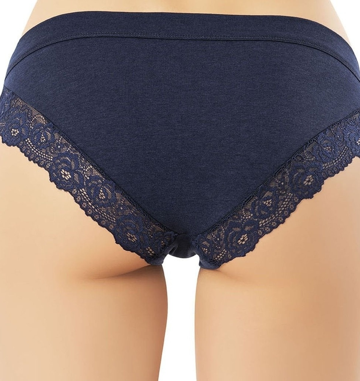 Dantel ve Biye Detaylı Modal Kadın Bikini Külot Kota 5106 - Asorti