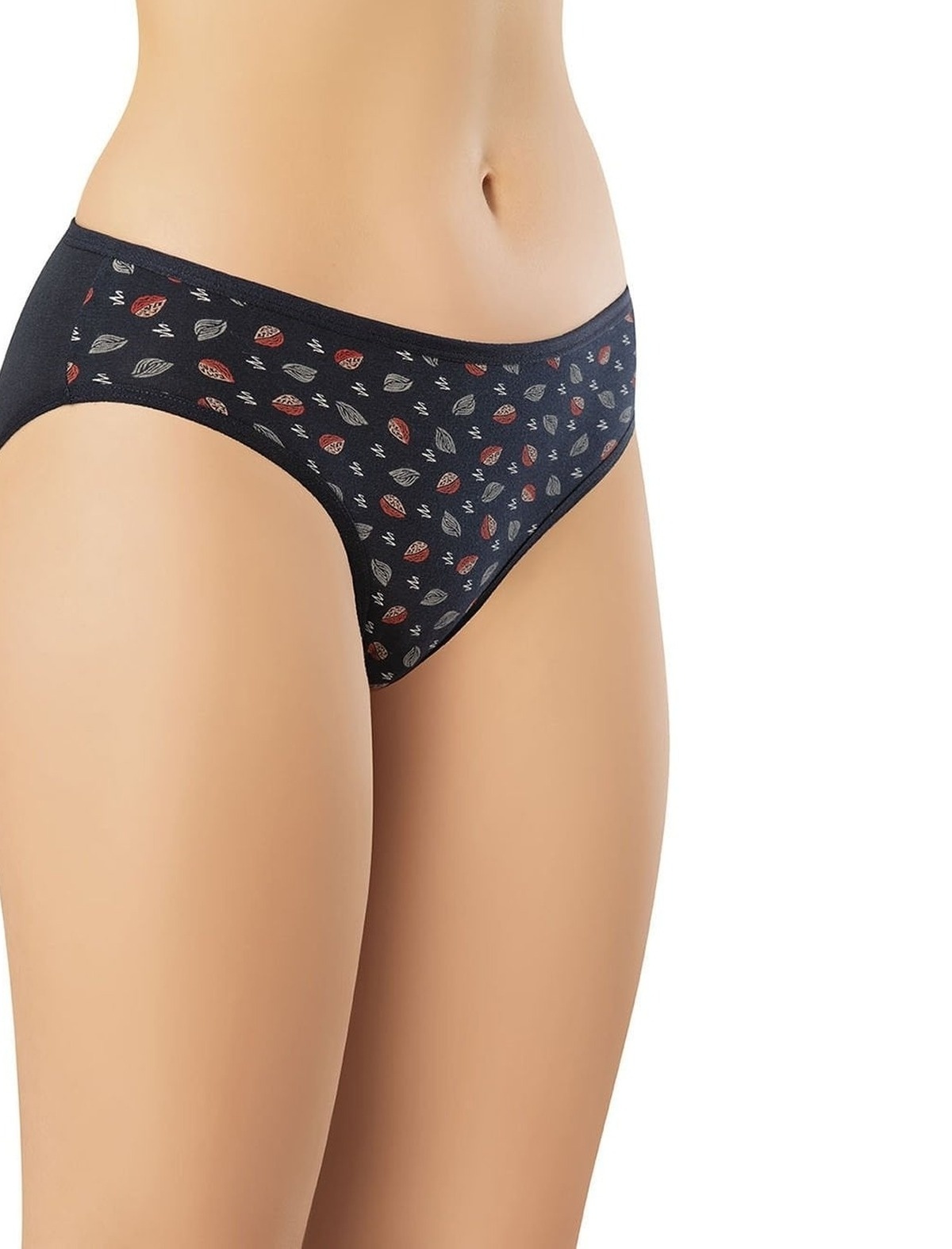 Desenli Asortili Kadın Bikini Külot Kota 5005 - Karışık Renk