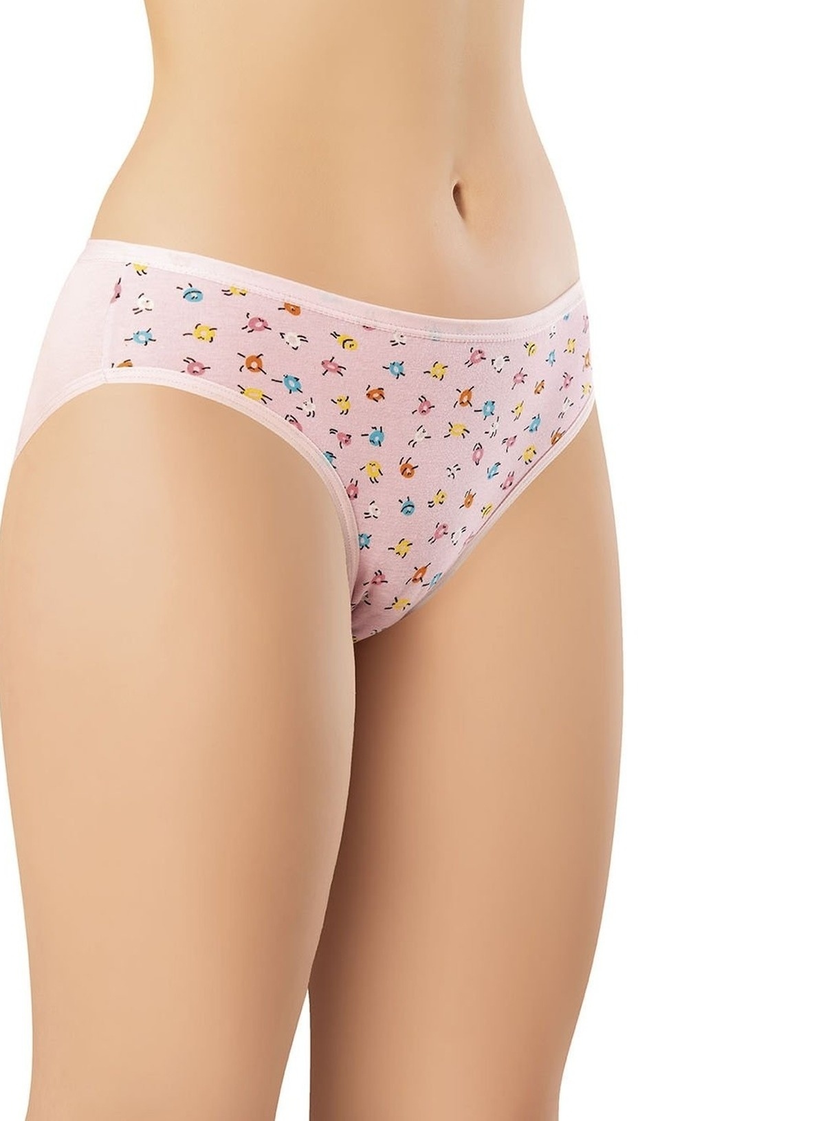 Desenli Asortili Kadın Bikini Külot Kota 5005 - Karışık Renk
