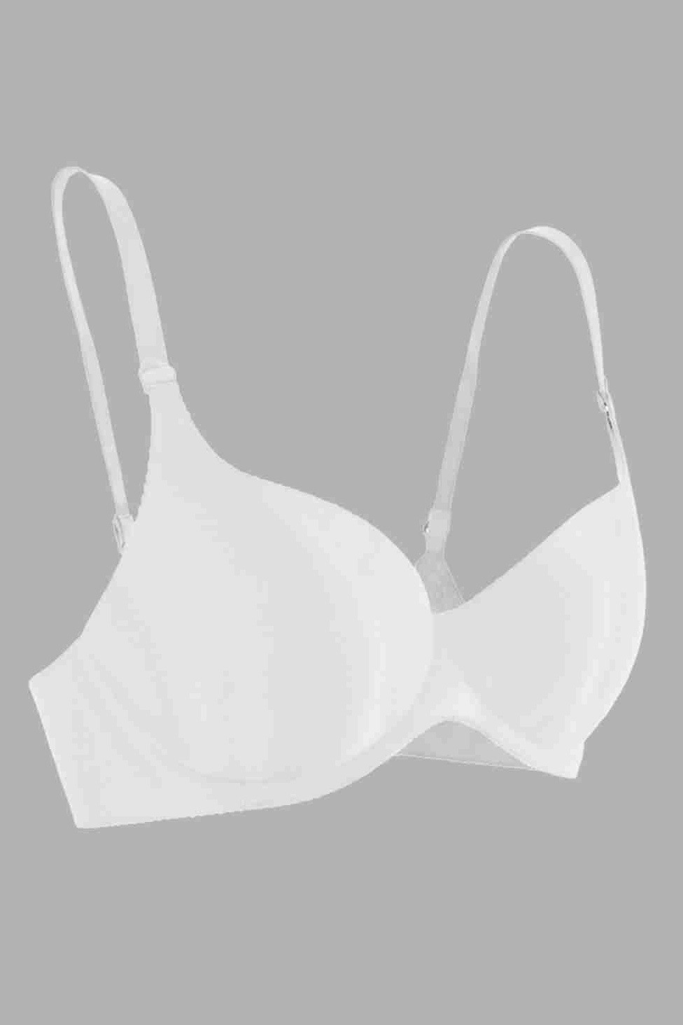 Dikişsiz Balensiz Lazer Kesim izbırakmaz Görünmez Push Up Sütyen Beyaz Merry See ZK1000-Beyaz - Beyaz