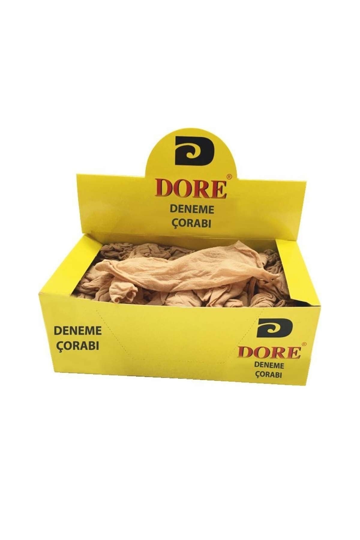 Düşük Denye Siyah Külotlu Çorap Dore 13075 - Ten