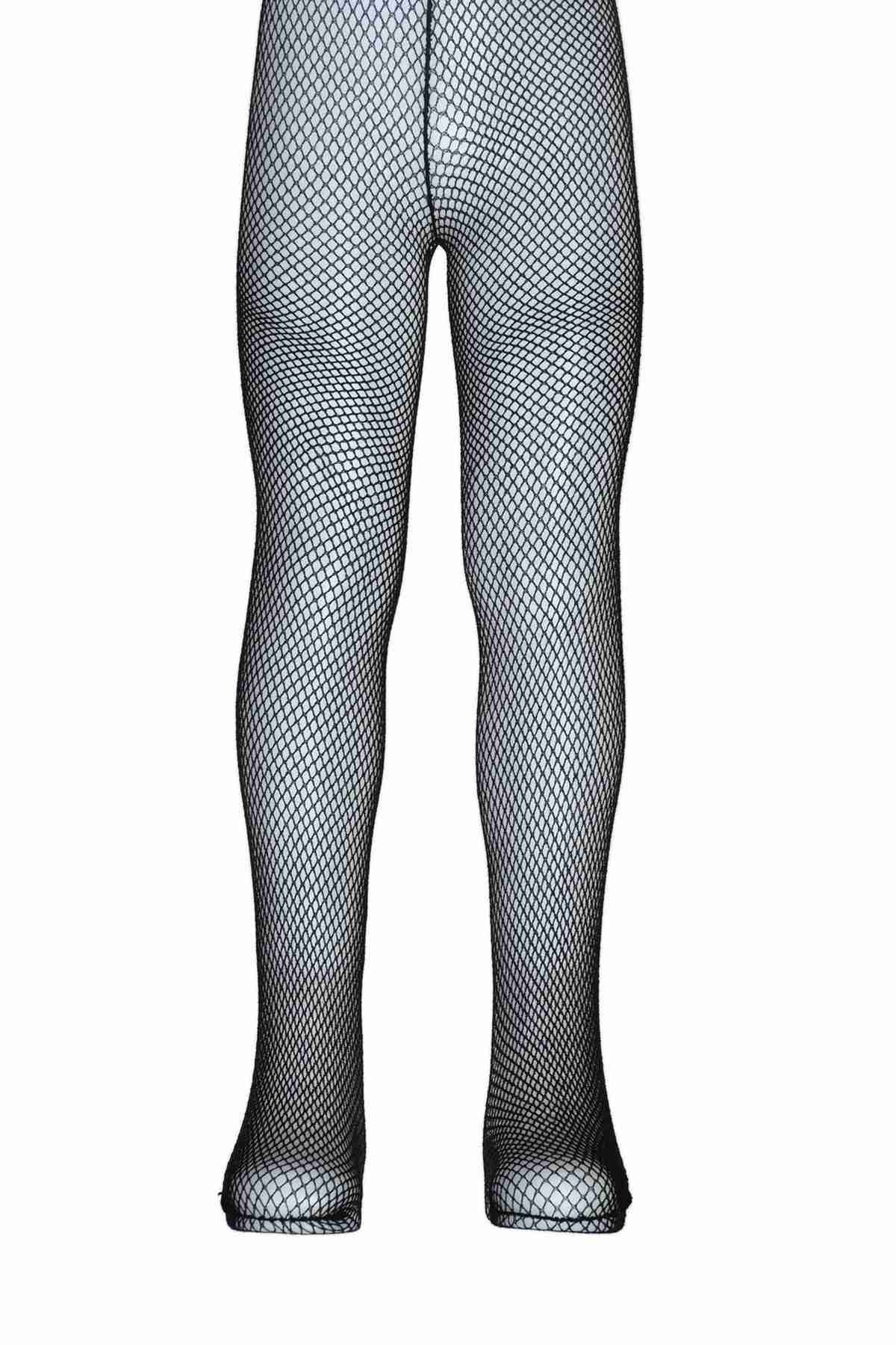 Yüksek Pamuk Oranı Somon Çocuk Külotlu Çorap Dore 10708 - Siyah