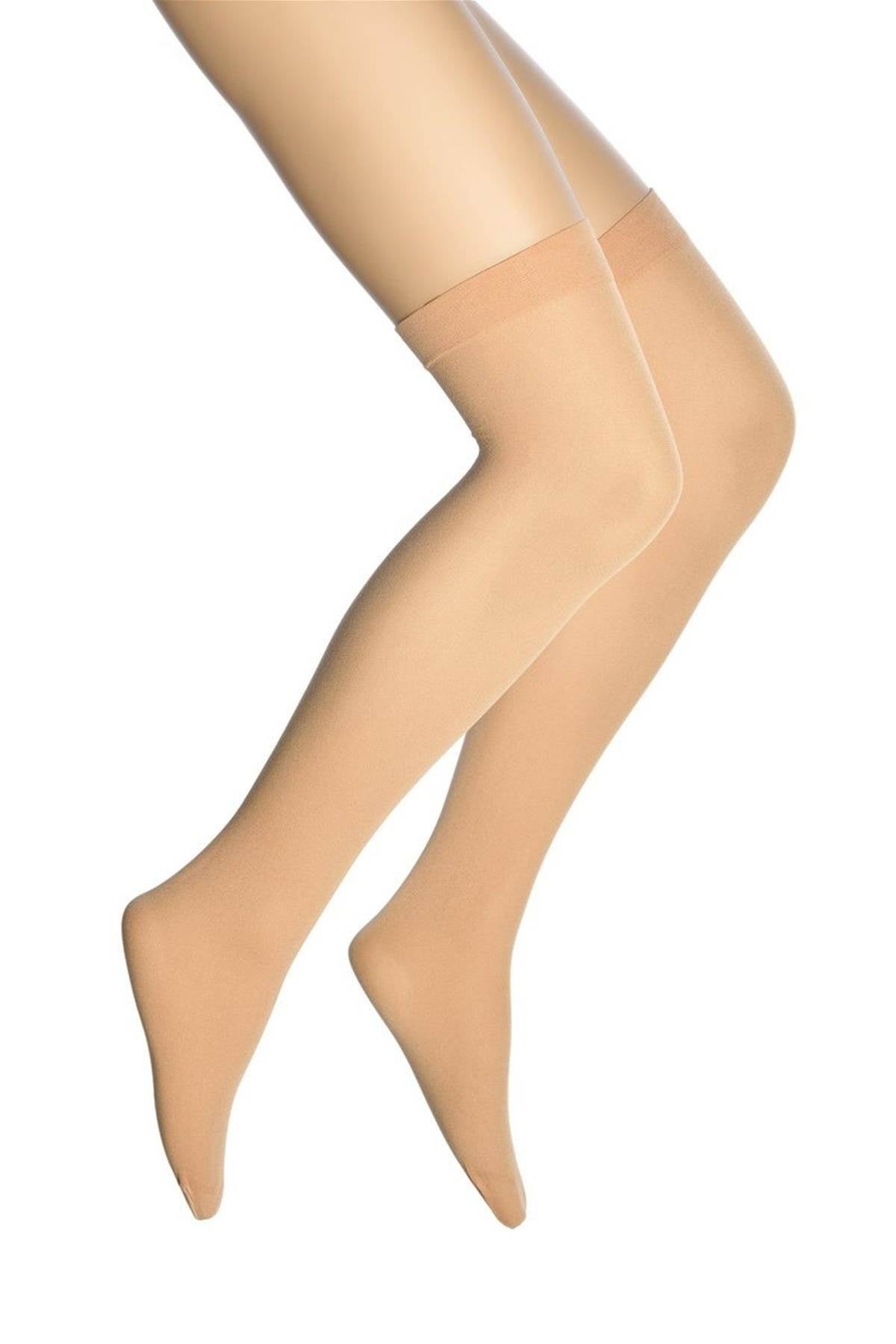 Düşük Denye Kalın Kadın Külotlu Çorap Dore 10418 - Ten