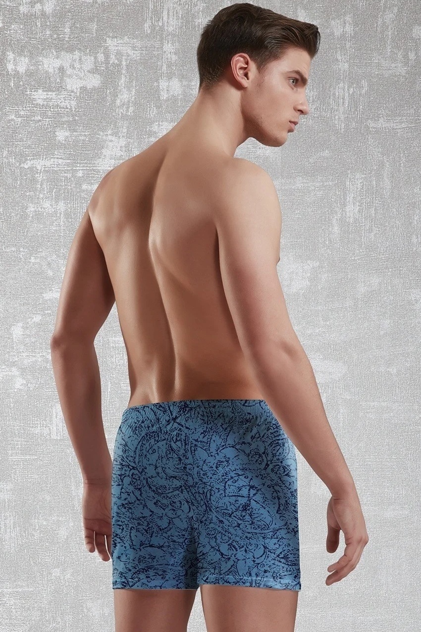 Desenli Modal 3'lü Erkek Boxer Seti Doreanse 1512 - Multi Color