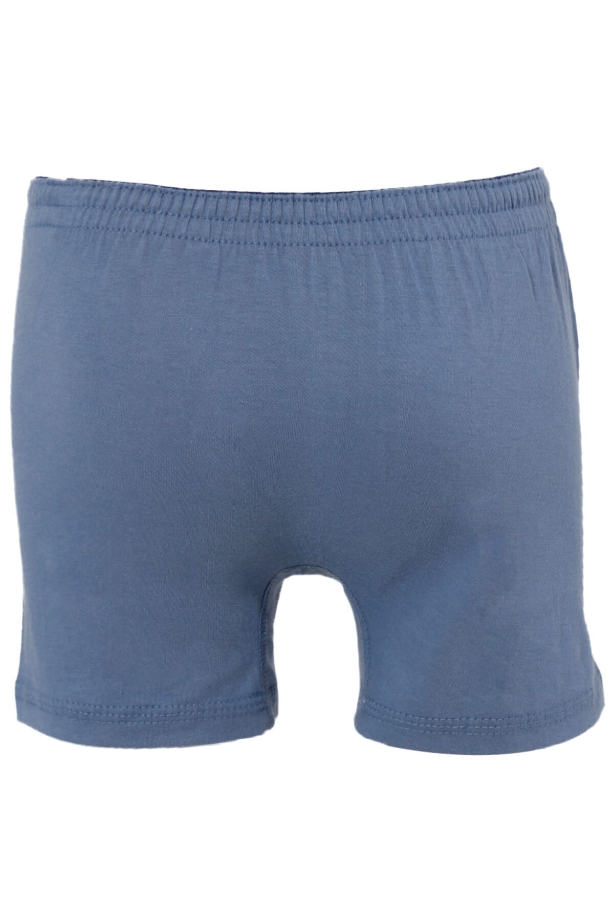 Erkek Çocuk %100 Pamuklu Süprem Penye Premium Kumaş Birinci Sınıf A Kalite Boxer Şort Özkan 31223 - Mavi
