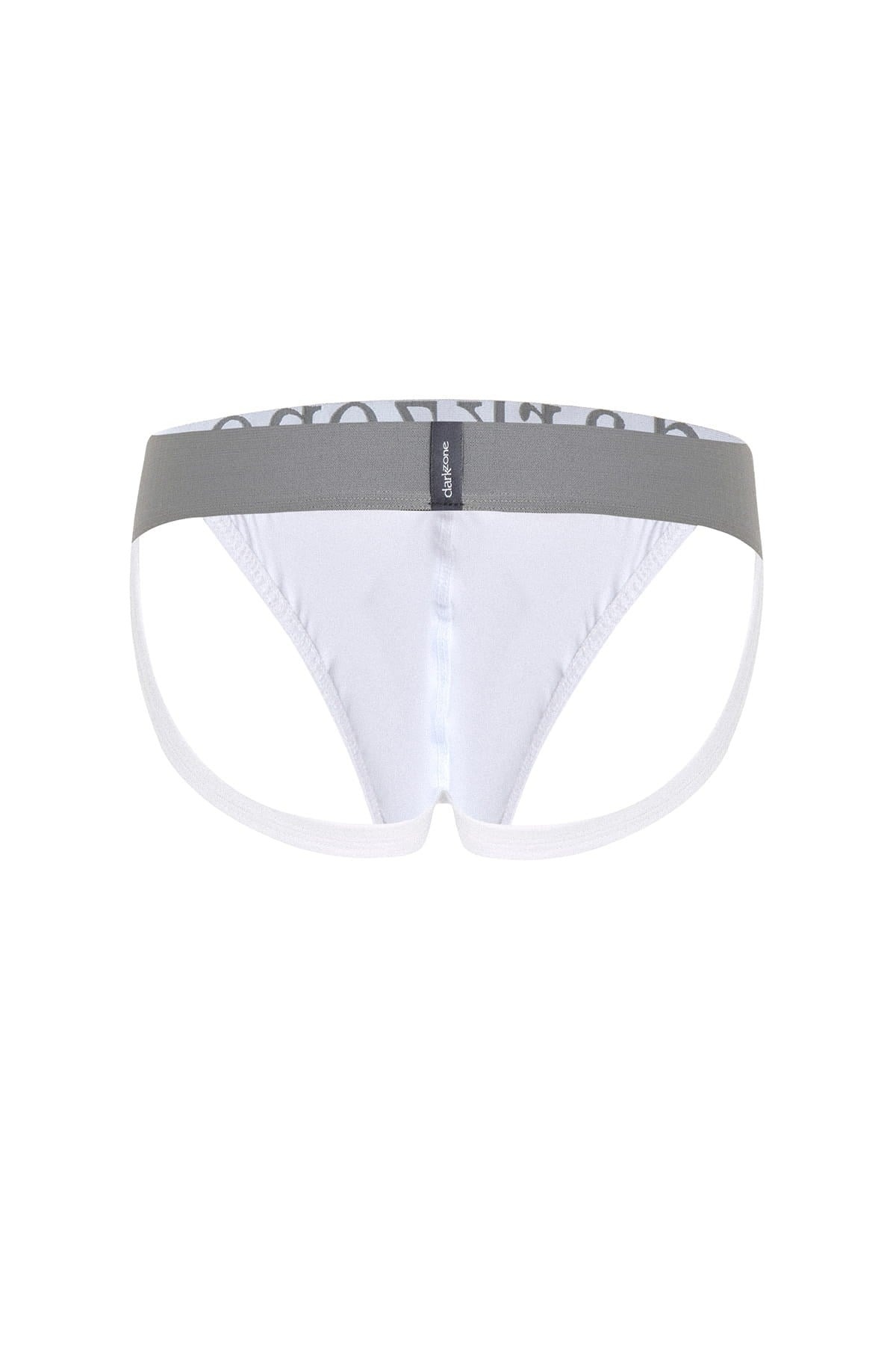 Erkek Fantezi Arkası Açık Beyaz Pamuklu Jockstrap Darkzone DZ-1402-02-S - Görsel