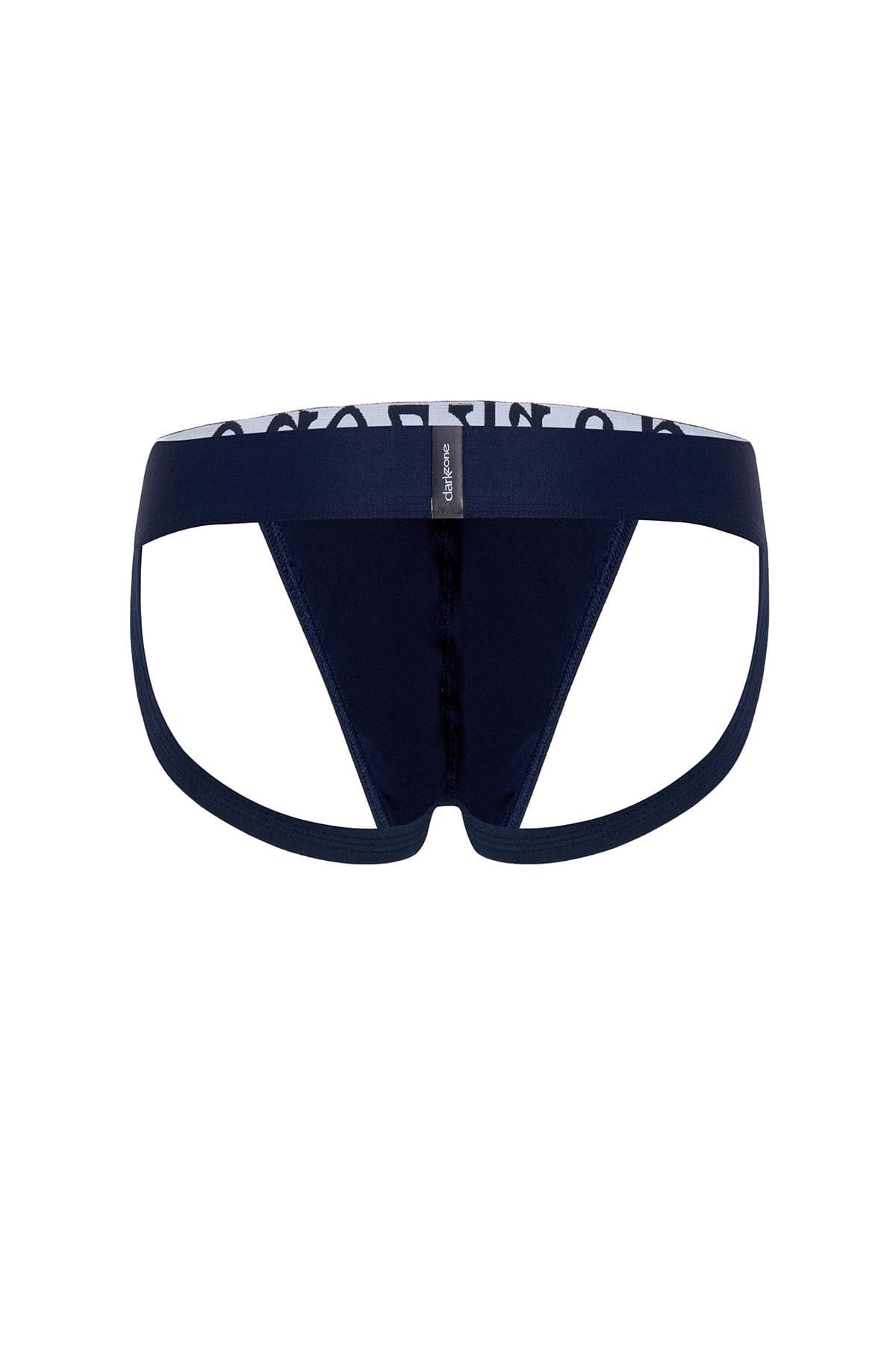 Erkek Fantezi Arkası Açık Lacivert Pamuklu Jockstrap Darkzone - Görsel
