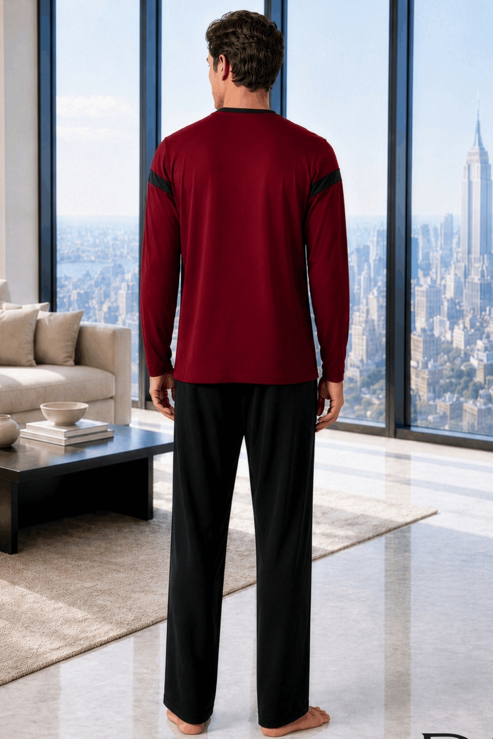 Erkek T-Shirt Pantolon Takımı Doreanse 4631 - Görsel