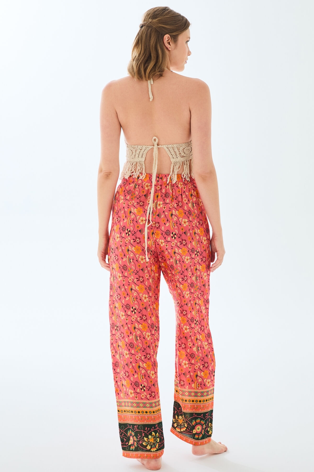 Kadın Büstiyer ve Pantolon Takım Anıl 11635 - Koyu Ten