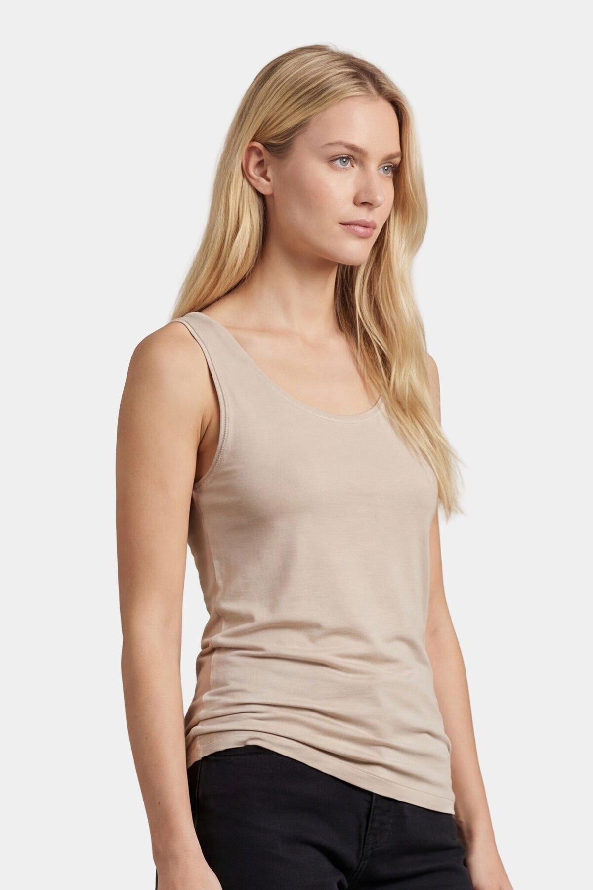 Türen Modal Yün Karışımlı Kadın Atlet Türen 935 - Görsel 2