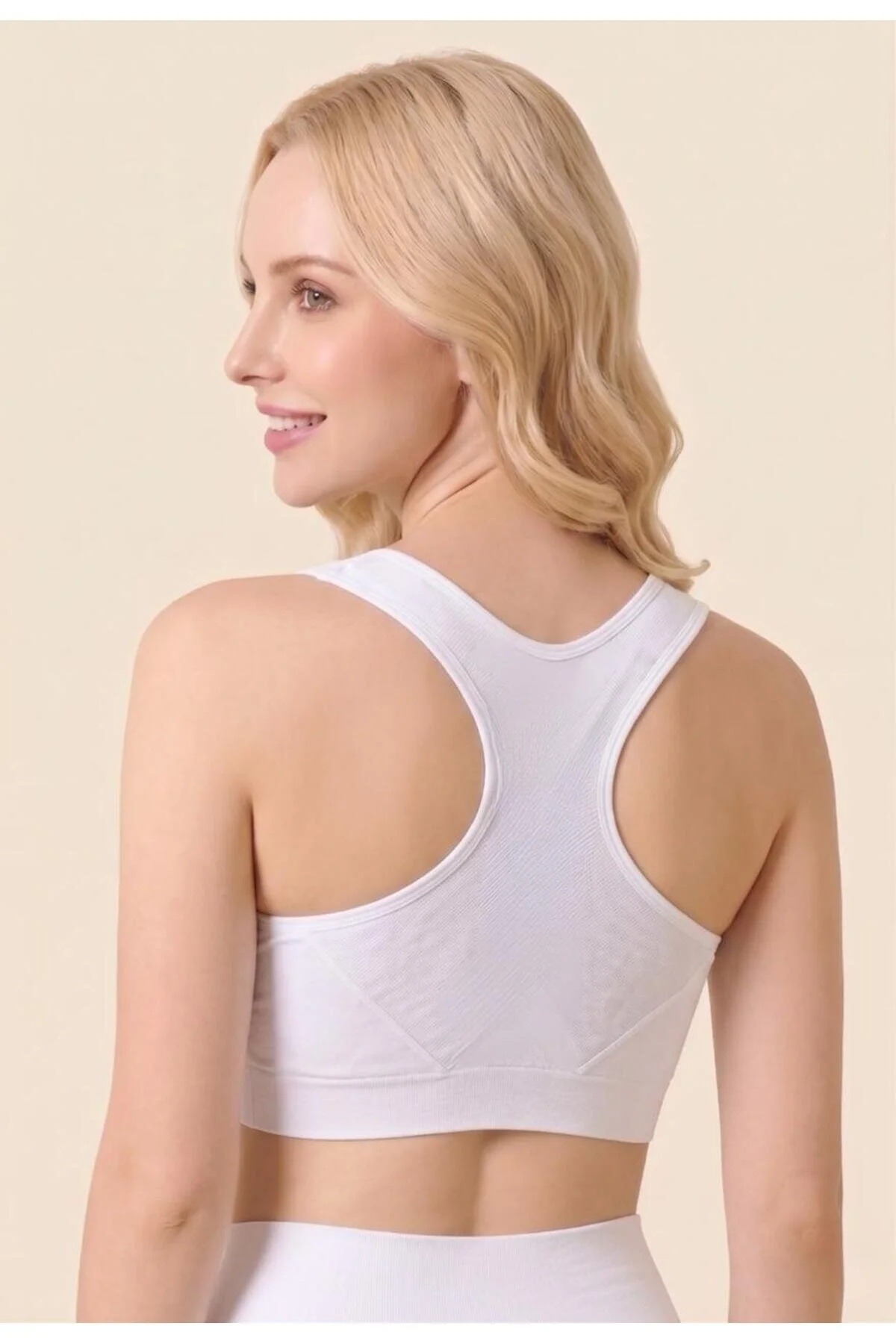 Kadın Pamuklu Toparlayıcı Bralet Sütyen Formactive 2135 - Beyaz
