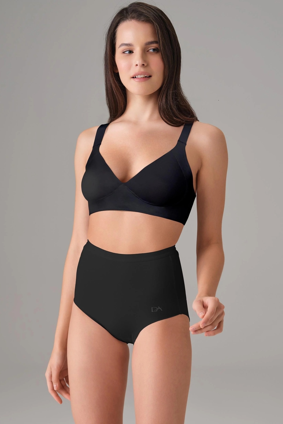 Pima Pamuk Mikro Modal Telsiz Sütyen Doreanse 5584 - Siyah