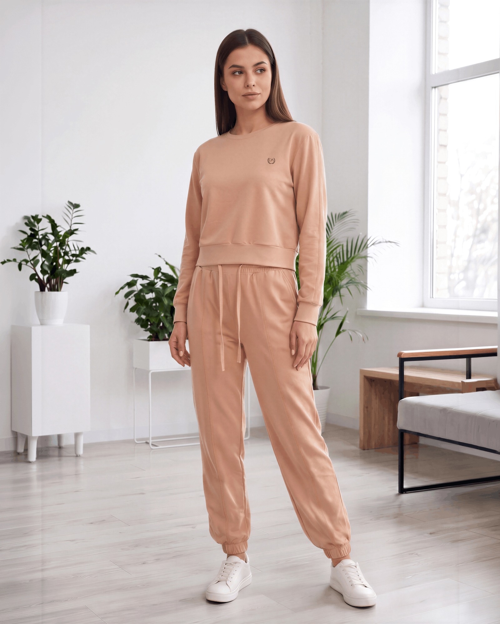 Kadın T-Shirt Pantolon Takımı Doreanse 4491 - Görsel