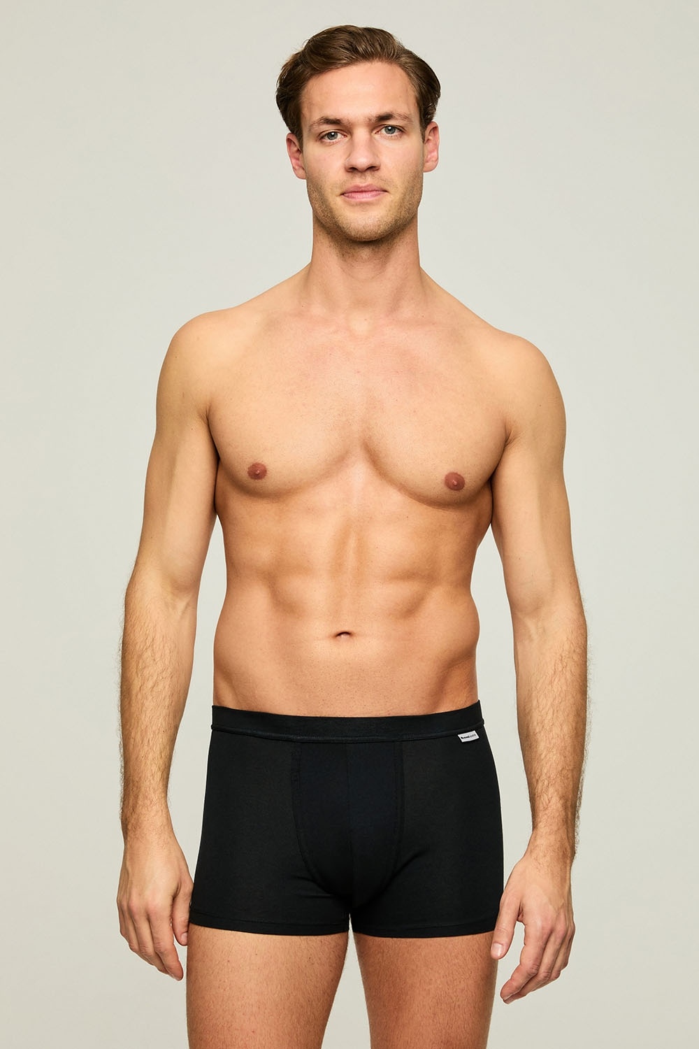 KOM Scott Pamuk Modal Erkek Boxer - Siyah