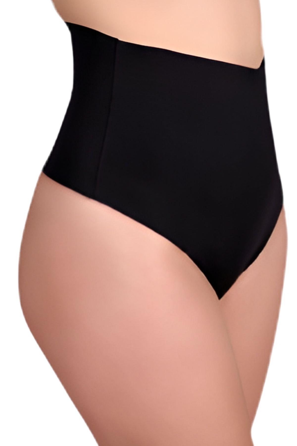 Lazer Kesim String Kadın Külot Anı 4235 - Siyah