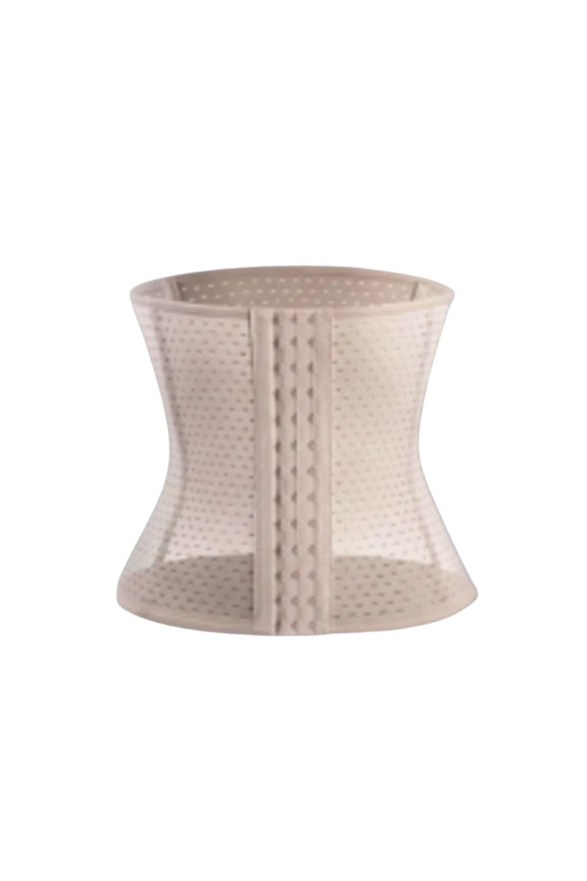 Dikişsiz Yüksek Bel Korse Siyah Anı 4221 - Ten