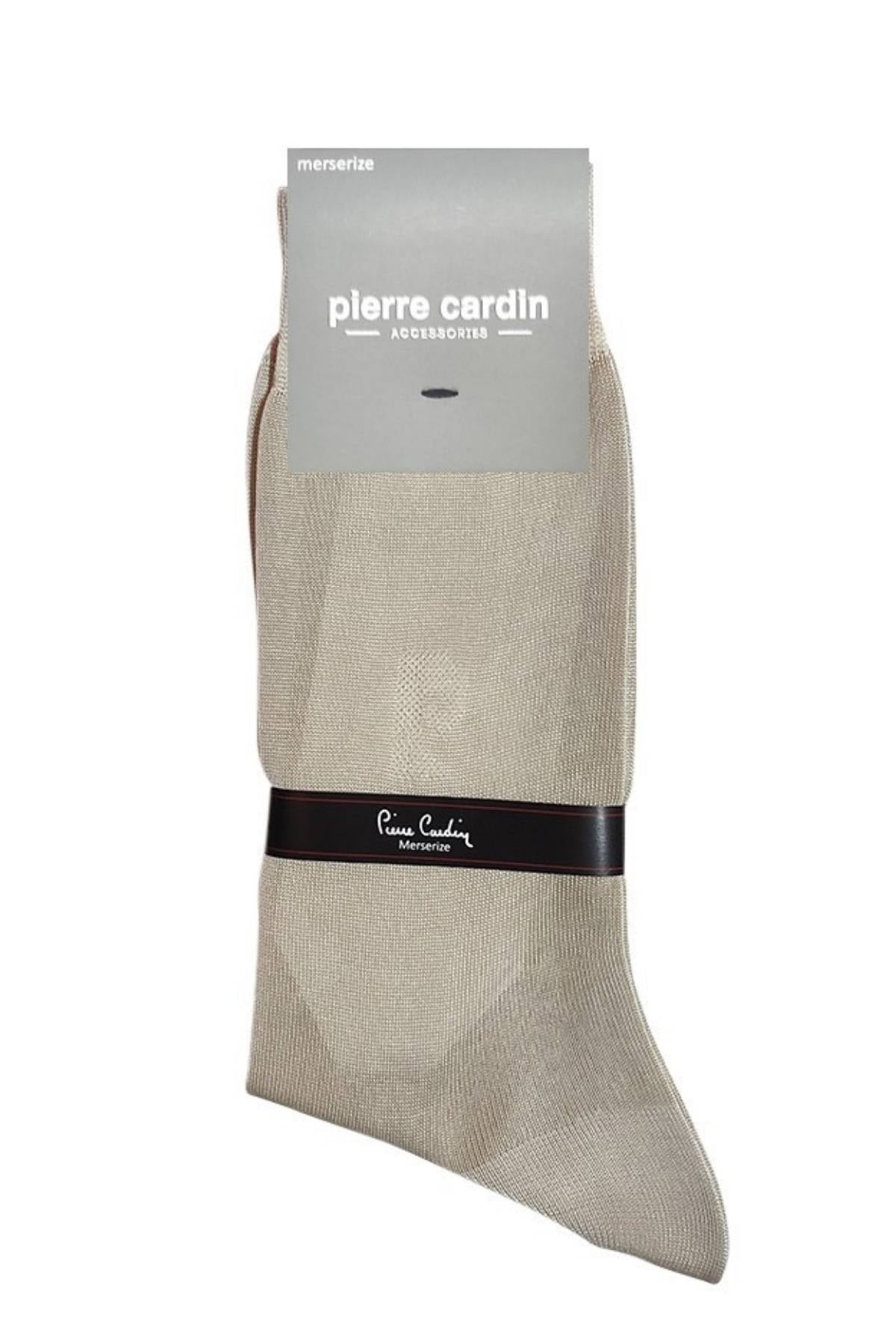 Pierre Cardin Merserize Erkek Soket Çorap Turuncu - Açık Bej