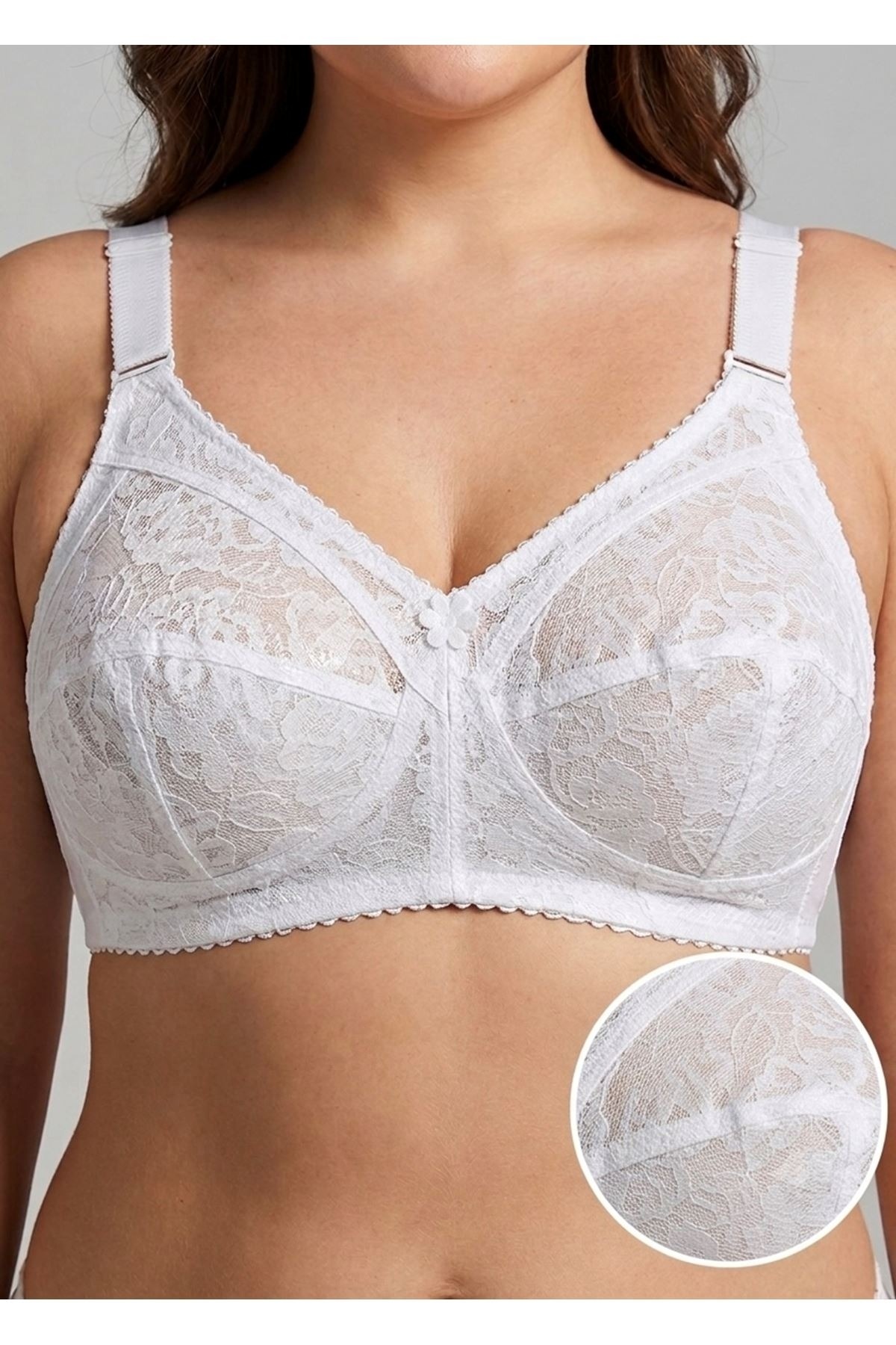 Full Cup Toparlayıcı Sütyen Sistina 507 - Beyaz