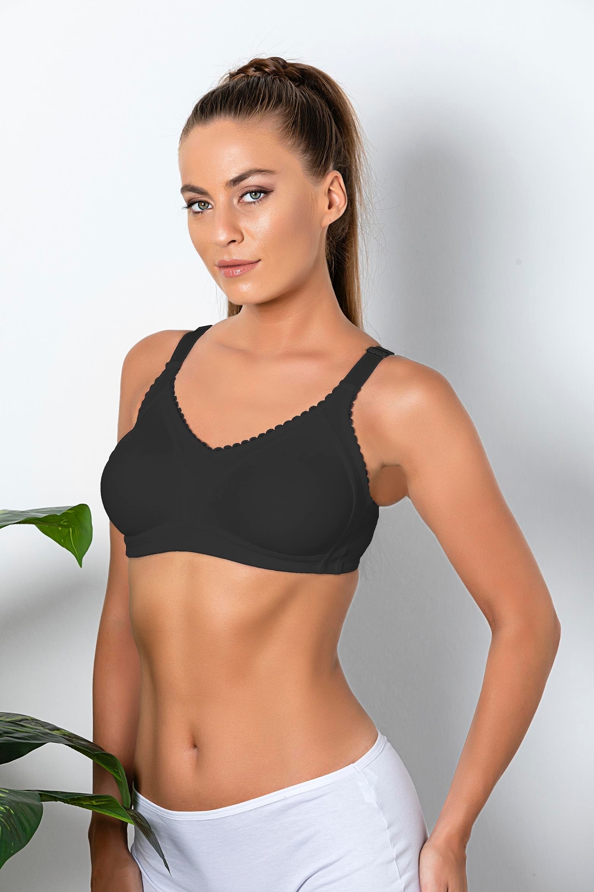 Toparlayici Minimizer Sütyen Siyah Gallipoli 11990 - Siyah