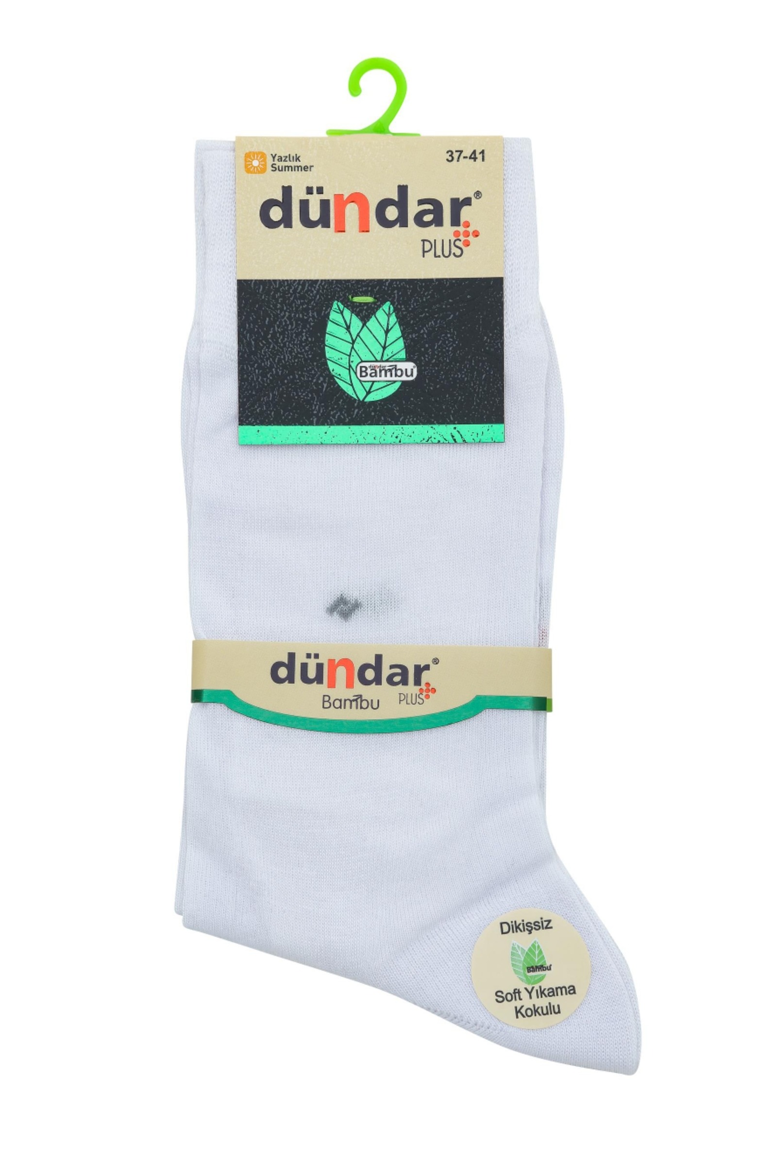 Yazlık İnce 12'li Bambu Erkek Çorap 37-41 Dündar 5640_1 - Siyah